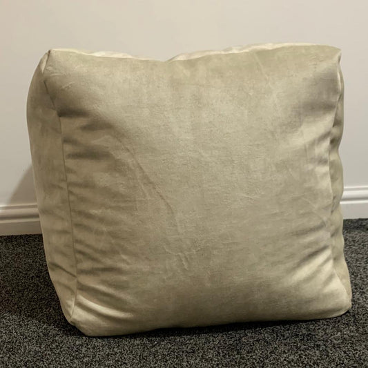 40cm Cube Bean Bag in Coniston Plush Velvet