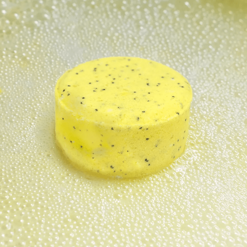 Asma x Sana Lemon Poppyseed Luxury Bath Bomb Natural Handmade Vegan Palm Free
