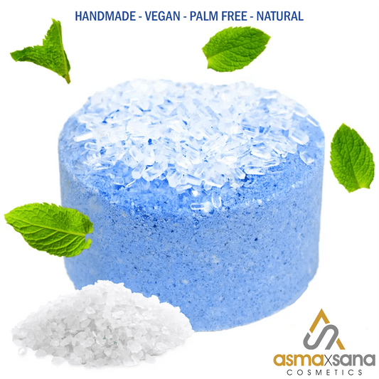 Asma x Sana Muscle Soak Luxury Bath Bomb Natural Handmade Vegan Palm Free