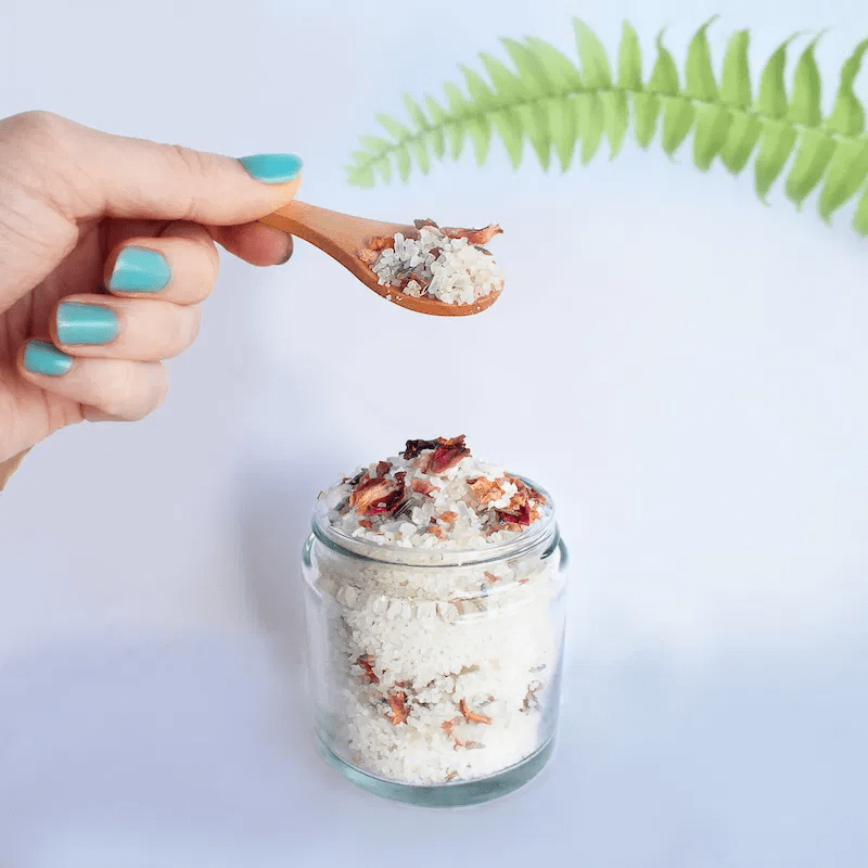 Asma X Sana Calming Luxury Bath Salts Natural Handmade Vegan Palm Free