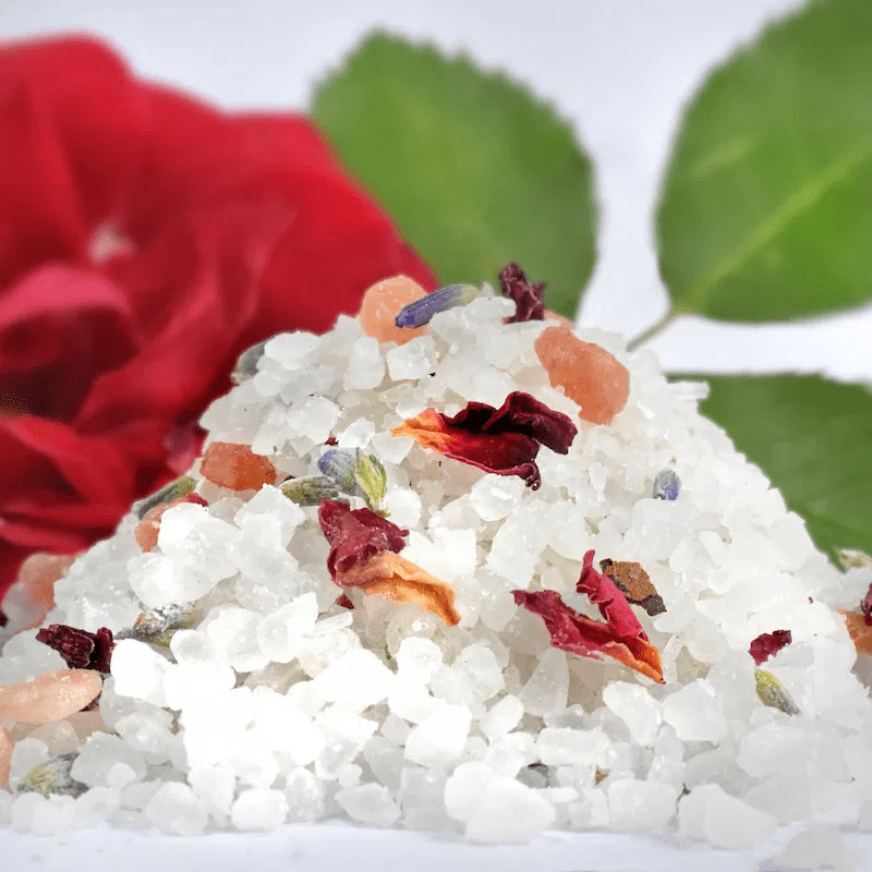 Asma X Sana Calming Luxury Bath Salts Natural Handmade Vegan Palm Free