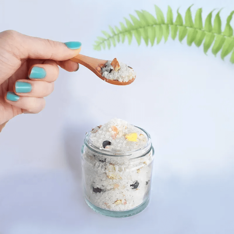 Asma X Sana Gin & Tonic Luxury Bath Salts Natural Handmade Vegan Palm Free
