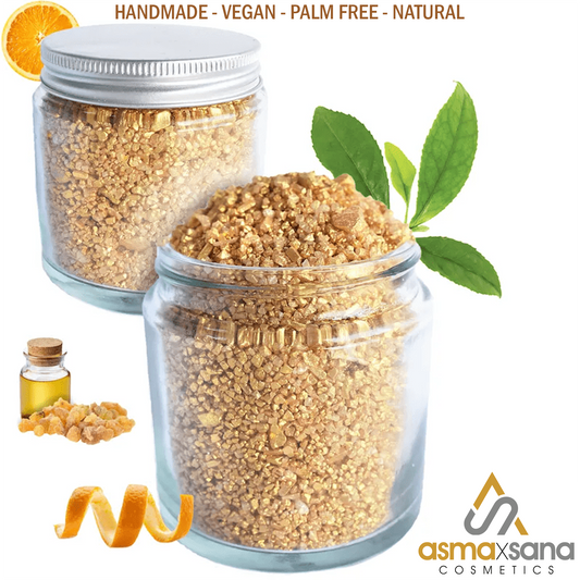 Gold And Frankincence Bath Salts Asma x Sana