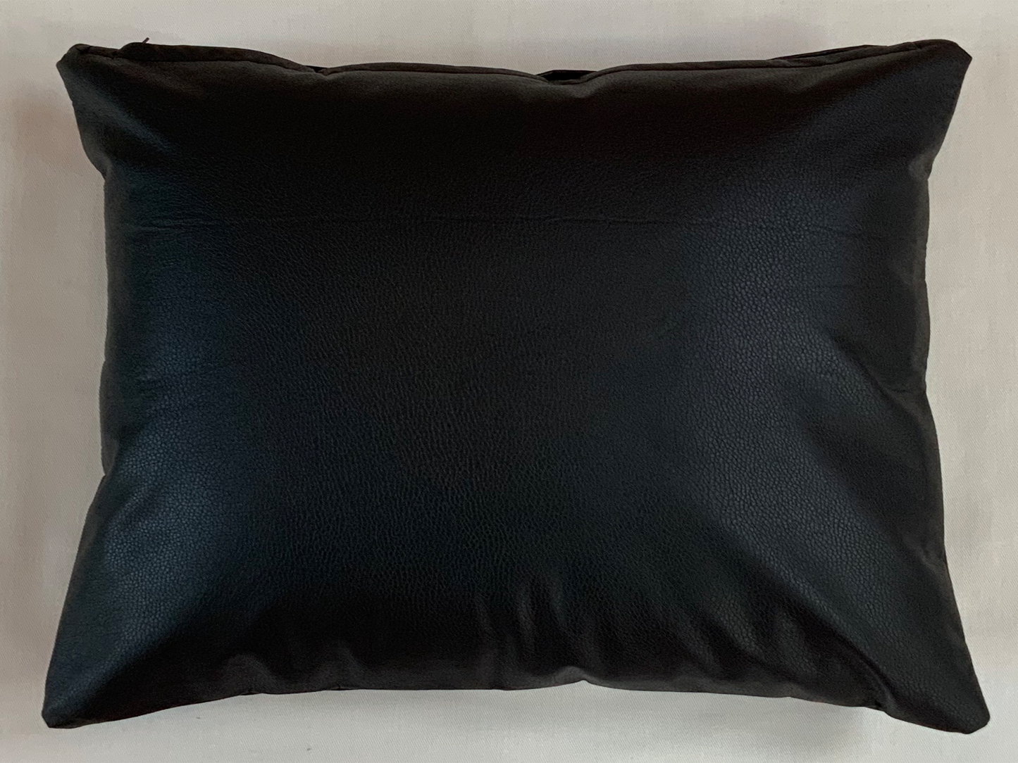 Handmade Rectangle PVC Faux Leather Cushion Cover Pillow Case Home Sofa Vinyl