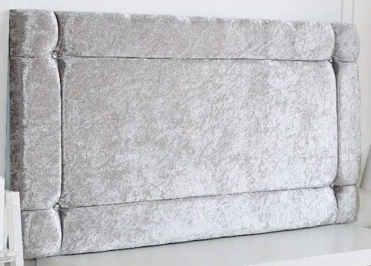 Budapest Floor Standing Headboard in Plush Velvet