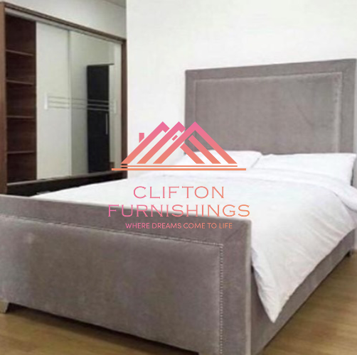 Calvin Bed Frame in Elite Chenille