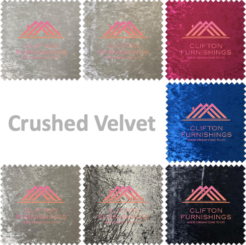 Westminster Bed Frame in Crushed Velvet