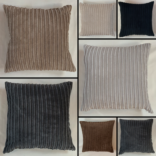 Handmade Jumbo Cord Cushion Cover Soft Feel Pillow Case Home Sofa Bed Decor