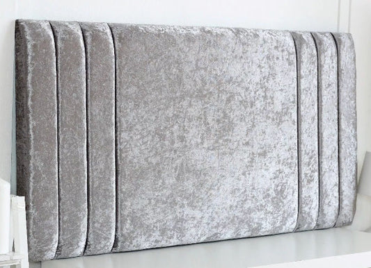 Rio II Strutted Headboard in Crushed Velvet
