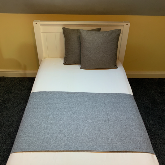 Handmade Herringbone Tweed Bed Runner Throw Home Decor Sofa Cover Blanket