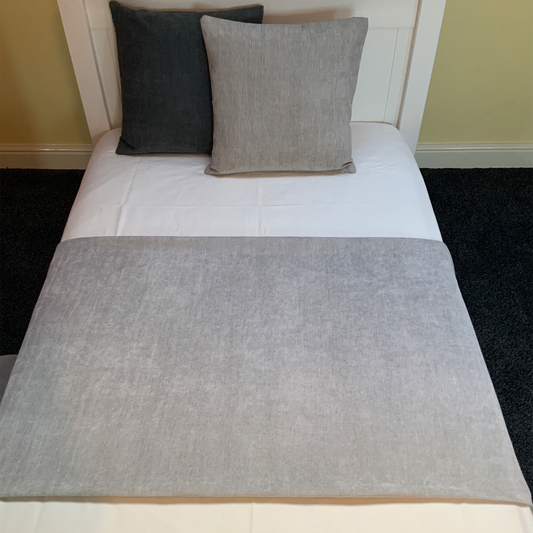 Handmade Fernando Suede Like Bed Runner Throw Home Decor Sofa Cover Blanket