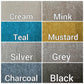 Cuba Floor Standing Headboard in Elite Chenille