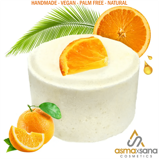 Asma x Sana Sweet Orange Luxury Bath Bomb Natural Handmade Vegan Palm Free