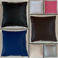 Handmade PVC Cushion Cover Pillow Case Vinyl Faux Leather Home Sofa Bed Decor