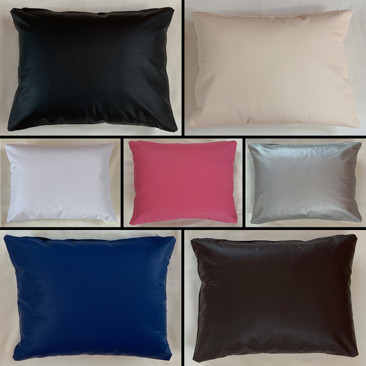 Handmade Rectangle PVC Faux Leather Cushion Cover Pillow Case Home Sofa Vinyl
