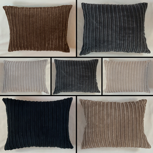 Handmade Rectangle Jumbo Cord Cushion Cover Soft Feel Pillow Case Home Sofa