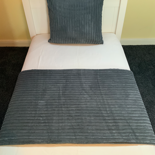 Handmade Jumbo Cord Bed Runner Throw Winter Home Decor Sofa Cover Super Soft