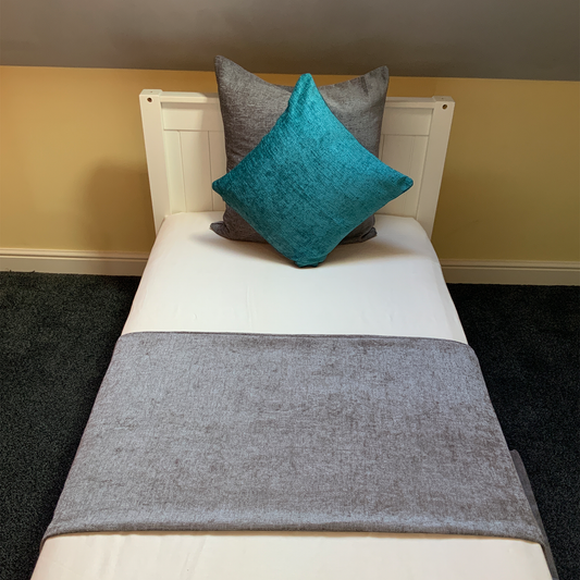 Handmade Elite Chenille Bed Runner Throw Shimmer Home Decor Sofa Cover Blanket