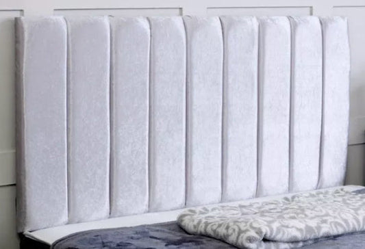 Vortex Strutted Headboard in Elite Chenille